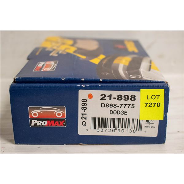 NEW DODGE RAM, DURANGO REAR BRAKE PADS