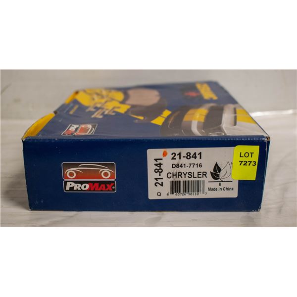 NEW DODGE PROMAX FRONT BRAKE PADS