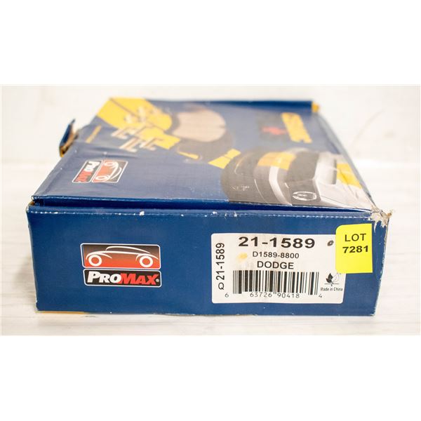 NEW CHRYSLER, DODGE, JEEP FRONT BRAKE PADS