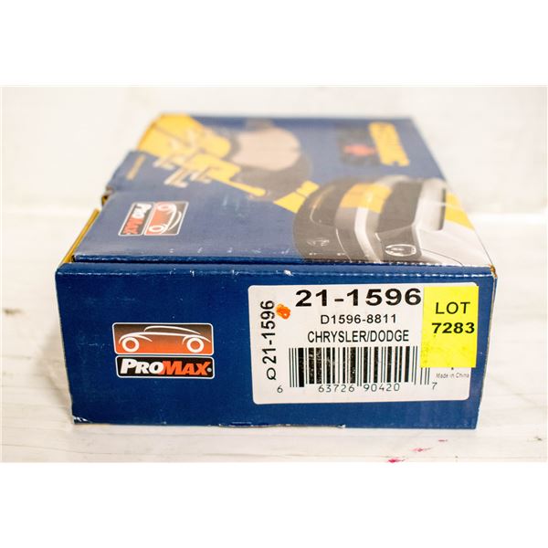 NEW DODGE, RAM, VW PROMAX REAR BRAKE PADS