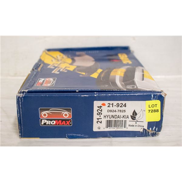 NEW HYUNDAI, KIA PROMAX FRONT BRAKE PADS