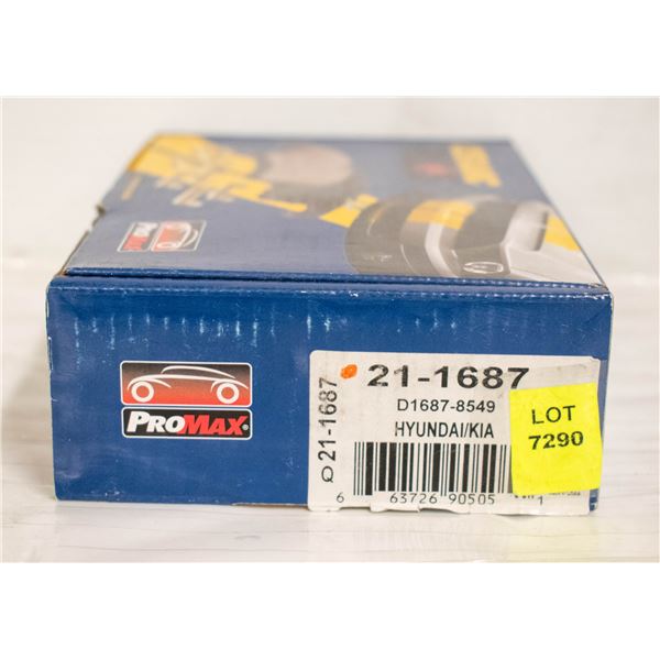 NEW HYUNDAI PROMAX FRONT BRAKE PADS