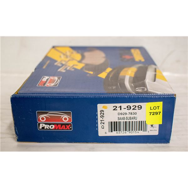 NEW SUBARU PROMAX FRONT BRAKE PADS