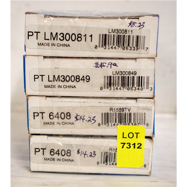 PTC BEARINGS X4 (LM300811, LM300849, PT6408)