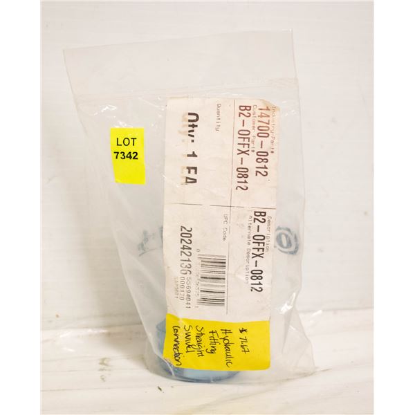 B2-OFFX0-0812 HYDRAULIC STRAIGHT SWIVEL CONNECTION
