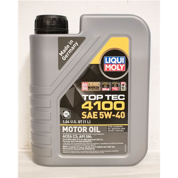 LIQUIMOLY TOP TEC 4100 SAE 5W-40 MOTOR OIL 1 L
