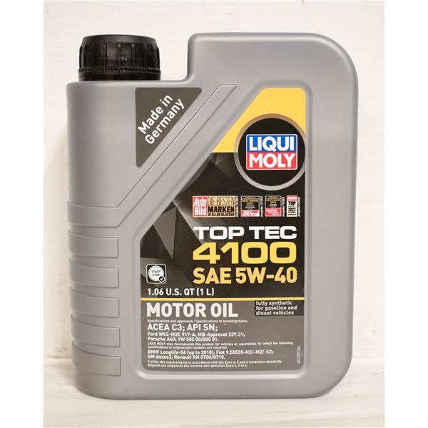 LIQUIMOLY TOP TEC 4100 SAE 5W-40 MOTOR OIL 1 L