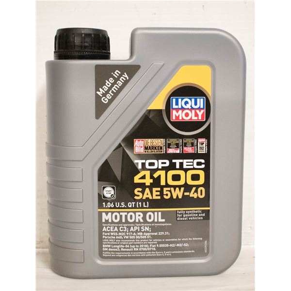 LIQUIMOLY TOP TEC 4100 SAE 5W-40 MOTOR OIL 1 L