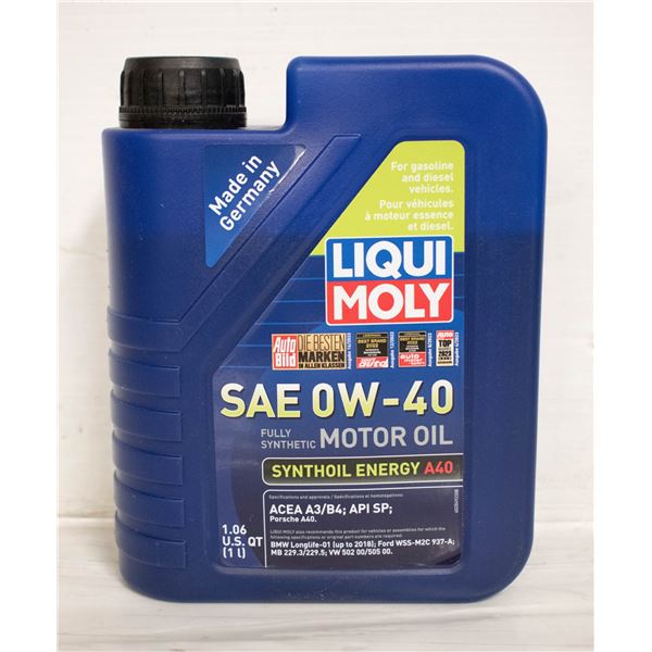LIQUIMOLY SYNTHOIL ENERGY SAE 0W-40 MOTOR OIL 1 L