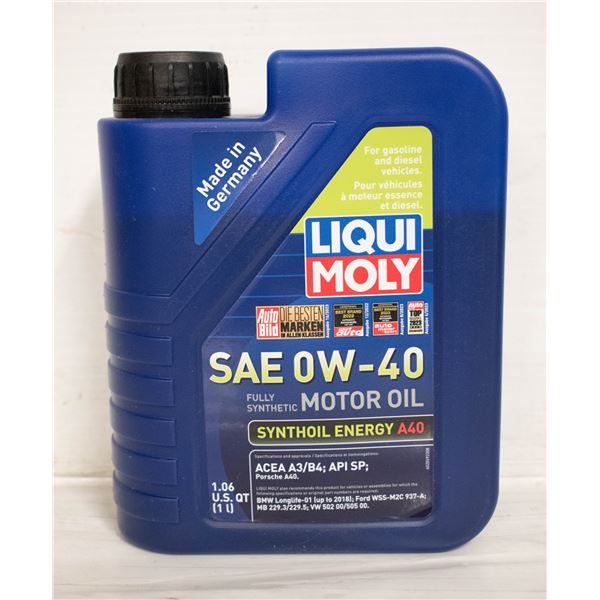LIQUIMOLY SYNTHOIL ENERGY SAE 0W-40 MOTOR OIL 1 L