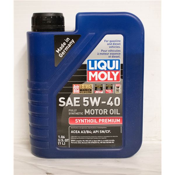 LIQUIMOLY SYNTHOIL PREMIUM SAE 5W-40 MOTOR OIL 1