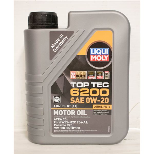 LIQUIMOLY TOP TEC 6200 SAE 0W-20 MOTOR OIL 1 L