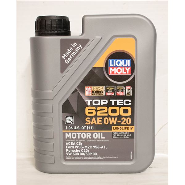 LIQUIMOLY TOP TEC 6200 SAE 0W-20 MOTOR OIL 1 L