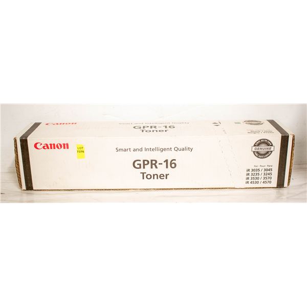 CANON GENUINE SMART QUALITY GPR-16 TONER BLACK