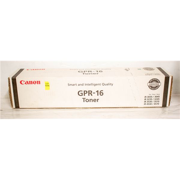 CANON GENUINE SMART QUALITY GPR-16 TONER BLACK