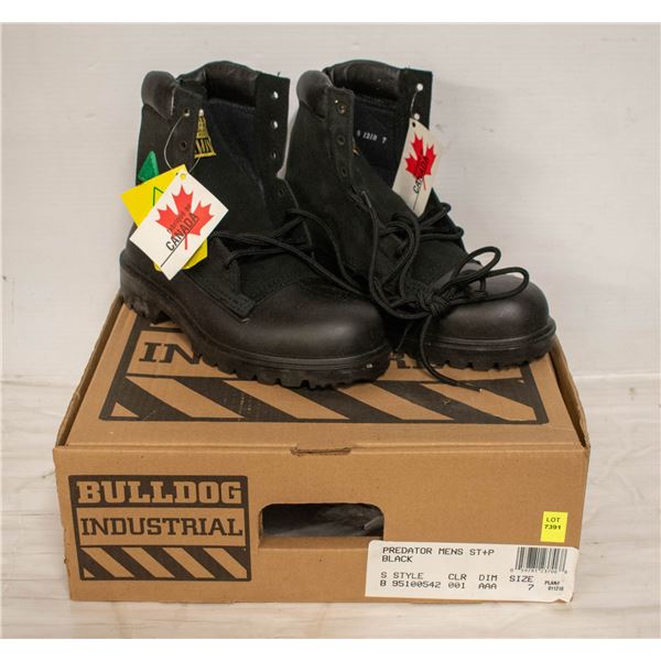 BULLDOG INDUSTRIAL CSA STEEL TOE WORK BOOT - 7