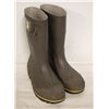 Image 1 : GREY STEEL TOE RUBBER BOOT - 10