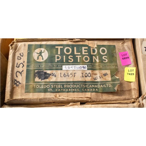 TOLEDO L645F PISTONS (4) FORD MODEL A / B 1928-32