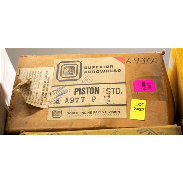 SUPERIOR ARROWHEAD TC111NX PISTON SET 4 WISC