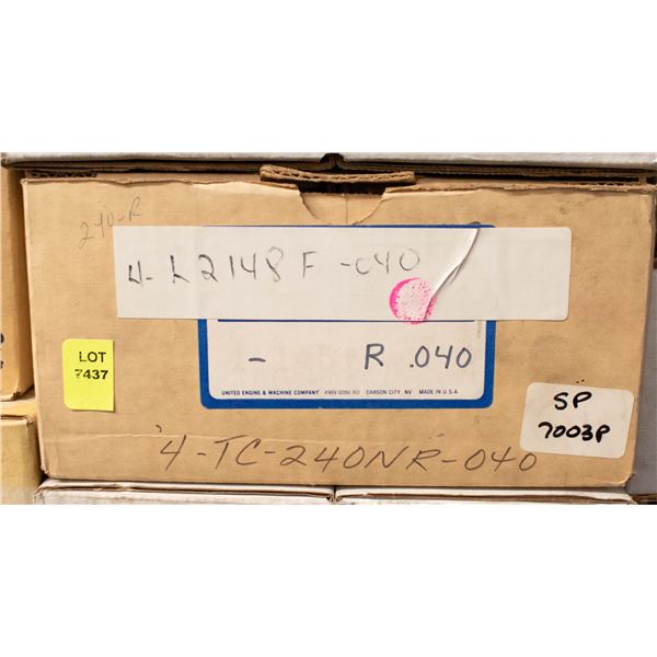 SILVOLITE L2148F PISTON LOT 4 FORD 390 V8 61–70