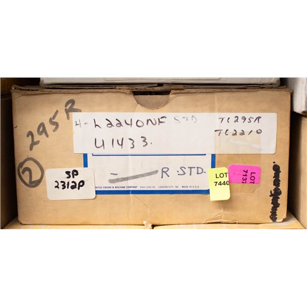 SILVOLITE L2240NF PISTON LOT 4 RAMBLER 232 I6 67–9