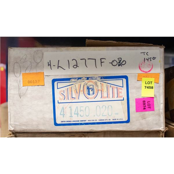 SILVOLITE L1277F PISTON LOT 4 CHEVY V8 283 1957-67