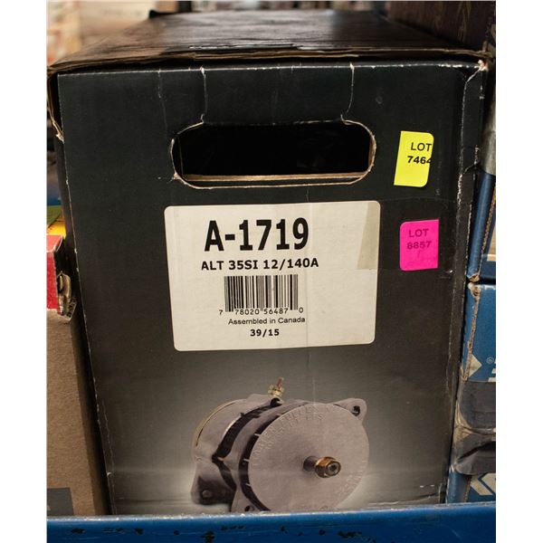 A-1719 ALTERNATOR, DELCO 35SI STYLE, 12V / 140 AM.