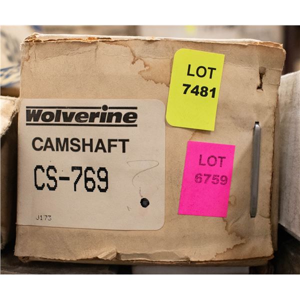 WOLVERINE CS769 CAMSHAFT