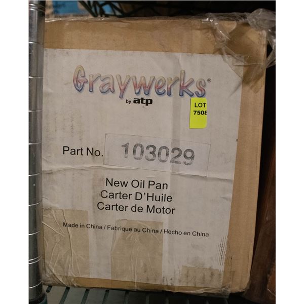 FORD/MAZDA 103029 OIL PAN 1993-2001