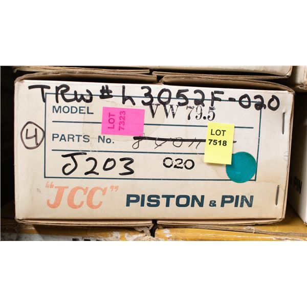 JCC L3052-020 PISTON LOT X4 UNKNOWN ENGINE