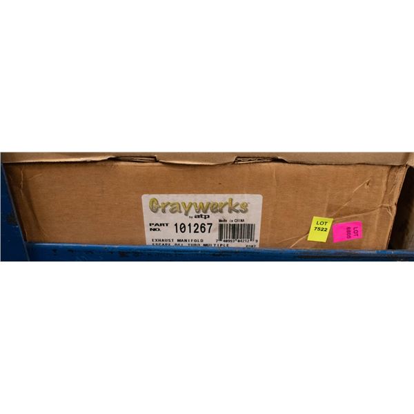 GRAYWERKS 101267 EXHAUST MANIFOLD GM TRUCK/VAN LH