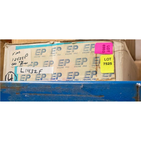 ENGINE PRO L1432F PISTON SET 4 MAZDA 2.0L 626/B200