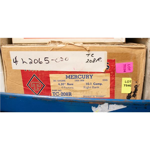 TRIPLEX L2065 PISTON LOT 4 MERCURY 383 V8 58–59