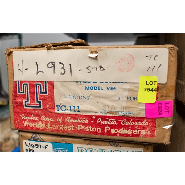 TRIPLEX TC111 PISTON SET 4 WISCONSIN TE-VE4 STD