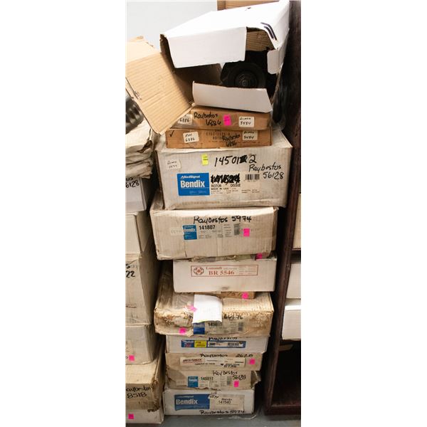 STACK OF ASSORTED BRAKE ROTORS AND/OR DRUMS
