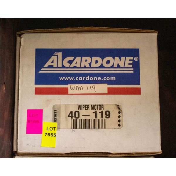WIPER MOTOR – REMANUFACTURED (MODEL 40-119)