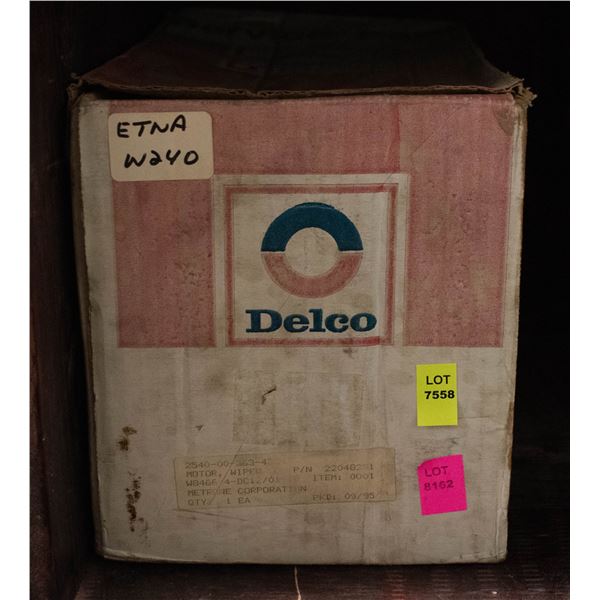 WIPER MOTOR – OEM DELCO (MODEL 22048251)