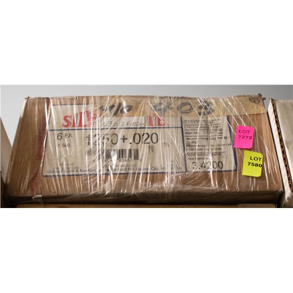 SILVOLITE L3012-020 PISTON LOT X6 DODGE 170 / 198