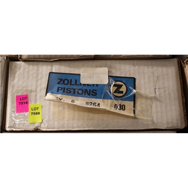 ZOLLNER L2396-030 PISTON LOT X6 CHEVROLET 250CU