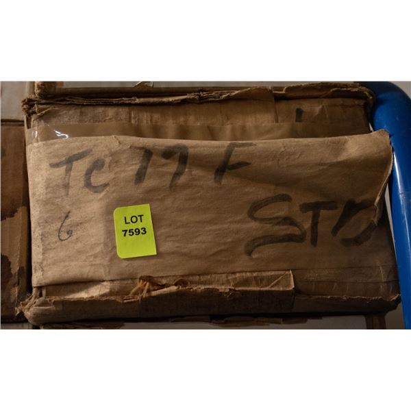 SET OF 6 TC17F PISTONS, NEW OLD STOCK