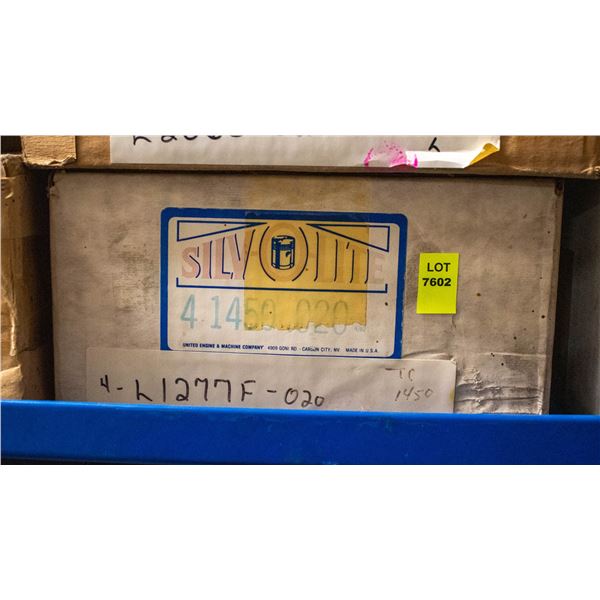 SILVOLITE L1277F PISTON LOT 4 CHEVY V8 283 1957-60