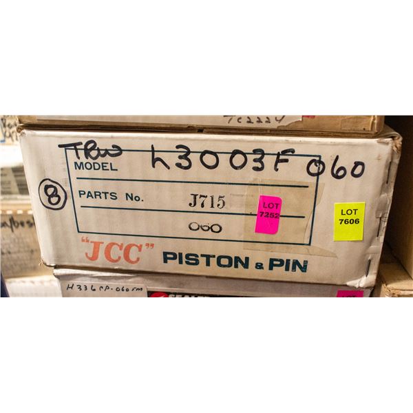 JCC L3003-060 PISTON LOT X8 FORD 240CU