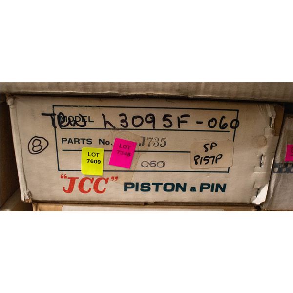 JCC L3095-060 PISTON LOT X8 FORD 240/289/302CU