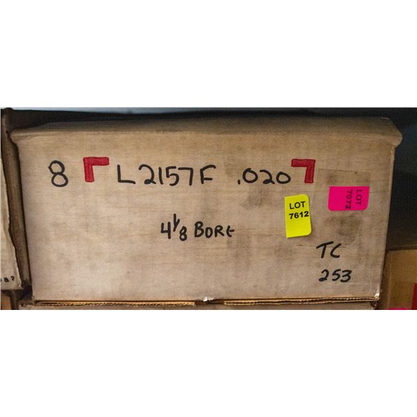 TRW L2157F PISTON LOT 8 FORD 352 V8 58–66