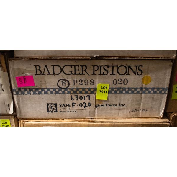 BADGER L3017-020 PISTON LOT X8 CHRYSLER 360CU