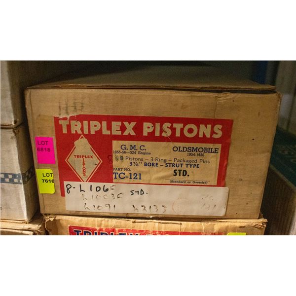 TRIPLEX TC-121 PISTONS (8) OLDS/GMC 324 V8 STD