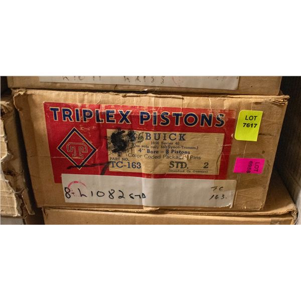 TRIPLEX L1082 PISTON SET 8 FORD TRUCK V8 1955-57 D