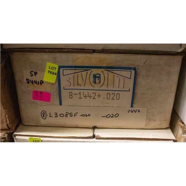 SILVOLITE L3085-020 PISTON LOT X8 CHEVROLET 350CU