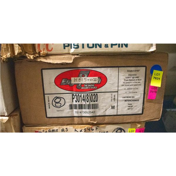 ENGINETECH H815P-020 PISTON LOT X8 CHEVROLET 350C