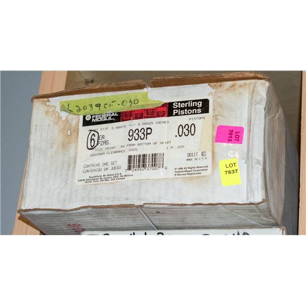 FEDERAL MOGUL L2039 PISTON LOT 6 INTERNATIONAL